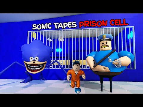 POLİS BARRY'S HAPİSHANESİNDE KORKUNÇ SONIC PEŞİMİZDE ! | ROBLOX SONIC vs POLICE BARRY'S PRISON RUN