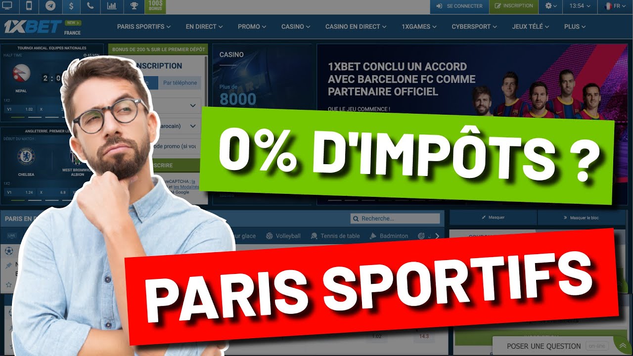 Paris Sportifs : l’État Vous Cache L’imposition