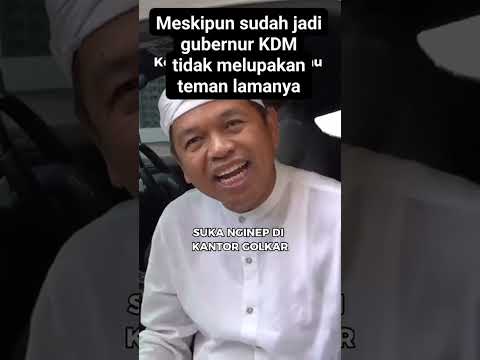 KDM MASIH INGAT TEMAN LAMANYA
