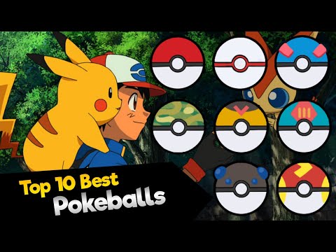 Top 10 Strongest Pokeball | Top 10 Best Pokeball in Hindi