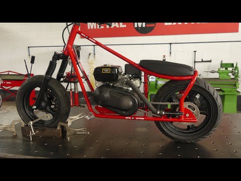 Fabricación Moto Artesanal En Un Solo Vídeo.