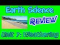 Exploring Chemical Weathering Concepts