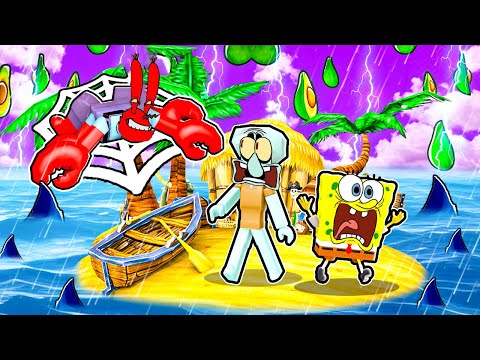 SpongeBob Plays 5 Stupid Roblox Games!