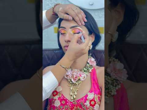 हल्दी मेकअप सीखे स्टेप बाय स्टेप (poojamakeovers) #haldimakeup #poojamakeover #makeupartist #makeup