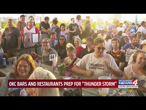 OKC bars and restaurants prep for "Thunder Storm"