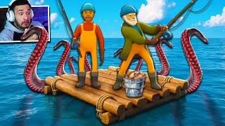 24 HORAS PESCANDO em um MAR CHEIO de MONSTROS MARINHOS! Dreadline