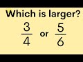 Comparing Fractions and Decimals