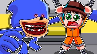 ALEH Y LOS SPRUNKI ESCAPAN DE SHIN SONIC! 😱🏃‍♂️INCREDIBOX SPRUNKI en ROBLOX