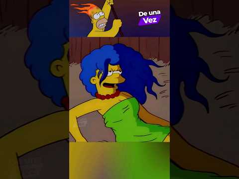 HOMERO Y MARGE REVIVEN SU AMOR ❤️‍🔥 #lossimpson