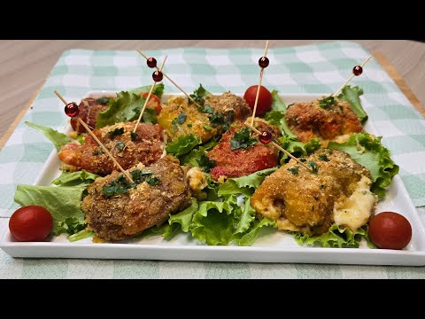 INVOLTINI DI PEPERONI RIPIENI E FILANTI IRRESISTIBILI UNO TIRA L'ALTRO