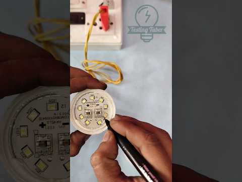 Led bulb repearing at home. #reels #shorts #led