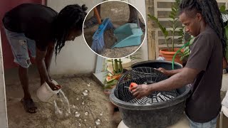 Mi Casa no tiene Ceramicas Pero Gracias a Dios es propia ( hago cosas en lugar de mi esposa) ❤️😘
