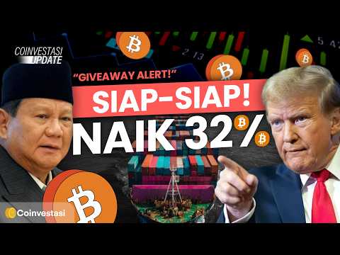 Amerika Serikat Naikin Tarif Impor Indonesia 32%! Ini Dampak ke Kripto!