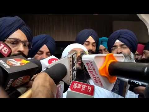 Ranjit singh Dhadriyanwale akal takht te hoey pesh