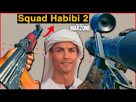 Hice una SQUAD Modo HABIBI en Warzone e invadi Peru #parte2