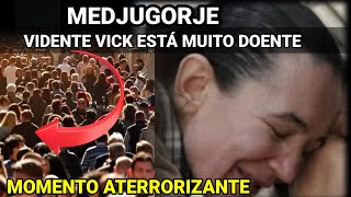 MEDJUGORJE! VEJAM MOMENTO ATERRORIZANTE NA HORA QUE VIDENTE TEM A VISÃO 