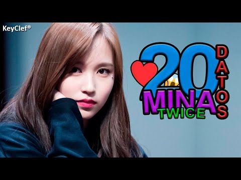20 Curiosidades sobre MINA de TWICE que No Sabías | ¡La Última te Sorprenderá!