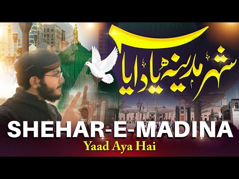 New Beautifull Naat 2025 || Shehar E Madina Yaad Aya Hai || Wo Bhi Atni Raat Gayi || Hafiz Rashid |