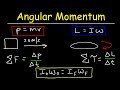 Angular Momentum and Linear Momentum Concepts