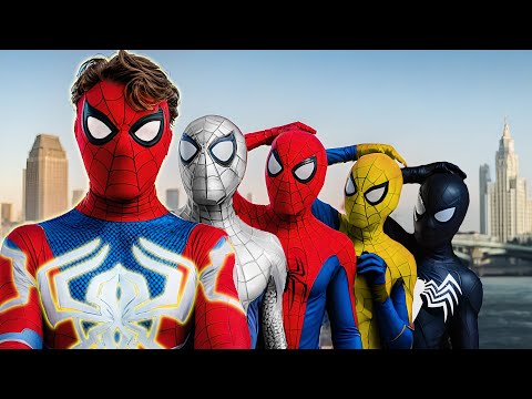 PRO 5 SPIDER-MAN TEAM || Indian Spider-Man ??? Pro 5 SuperHeroes Story !!! ( Funny Movie )