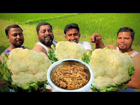 Sundar Jungle ka Malai Gobi Cooking सुंदर जंगल का मलाई गोभी पकाना