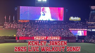 2025 KENLEY JANSEN LIVE WALKOUT SONG! | 2025 Angels Baseball