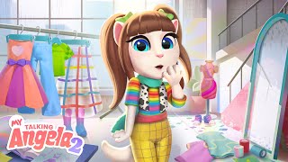Create Your Own Looks 🌟🎉 FASHION EDITOR 👗 My Talking Angela 2 Trailer