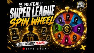 🎡 The Spin Decides Fate!Every player. eFootball Super League Spin Wheel Event!