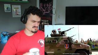 CAMBODIA!! All3rgy & Hasha - មិត្តរួមអាវុធ [Official Music Video] REACTION