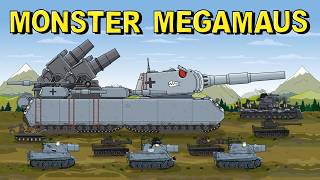 This is MEGAMAUS - new tank giant on the battlefield