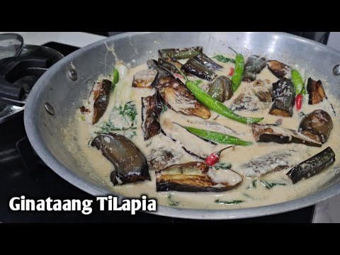 Ginataang TiLapia para sa malamig na panahon