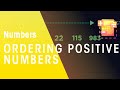 Ordering Numbers and Understanding Sequences