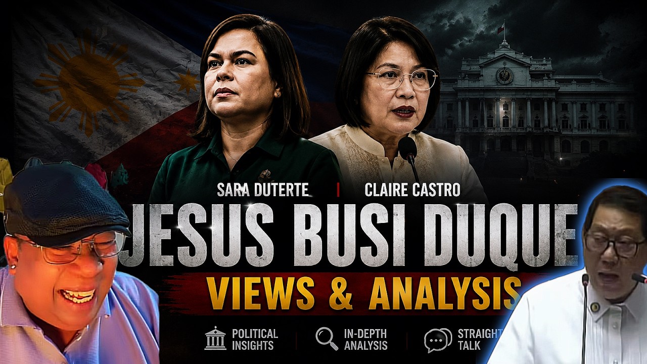 Jesus Busi Duque BREAKS DOWN the Issues | Views, Analysis & Political Insights