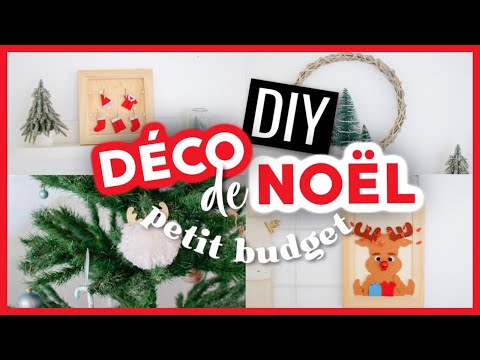 4 DIY de NOËL : DECO FACILE & PAS CHÈRE !