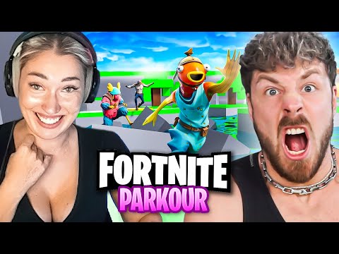 FORTNITE Parkour bricht uns... mit @starletnova & @SolutionPlayz