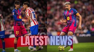 🚨 Barça Injury Update + 7 Point Lead! Araujo, Frenkie RETURN & Flick REACTS