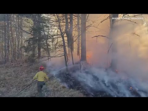 YouTube video thumbnail: Fire Danger Remains High Across the Entire State of Maine