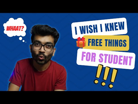 Free Things for Students you must know 🤯