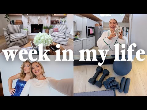 WEEK IN MY LIFE 🩷 new furniture, sabrina carpenter concert, home updates