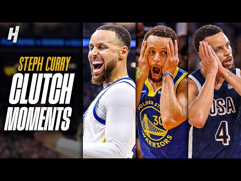 Stephen Curry CLUTCH Moments to GET YOU HYPED 🔥