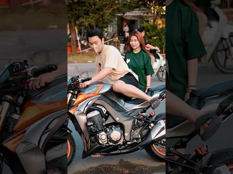 Cô Gái hỏi YÊN SAU Có Ai Ngồi Chưa? 😁 #BEXChannel #Z1000 #Biker #motovlogger
