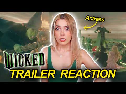 This WICKED Movie Trailer is WILD | Live Reaction