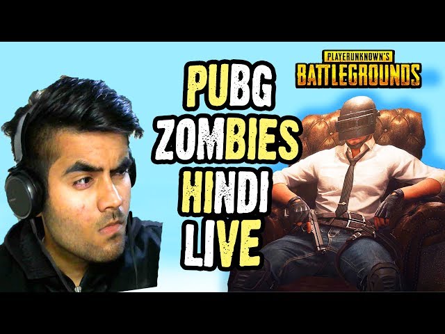 PUBG Mobile ZOMBIES LIVE - Hindi Gameplay - Hitesh KS