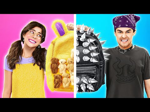 ¡Chica Suave vs Estudiante Rock! *¡Gadgets Fantásticos y Trucos Inteligentes* por la marca 123 GO!