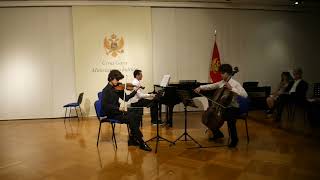 Montenegro Summer Camp for Chamber Music 2016:  Debussy Piano Trio
