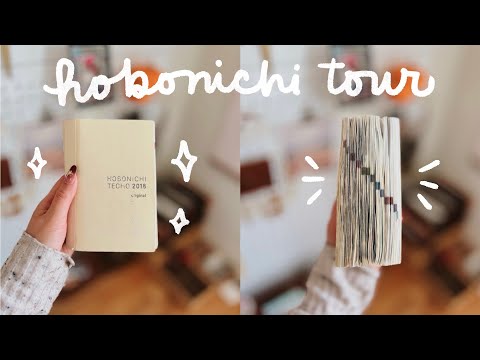 HOBONICHI TOUR: flipping through my old journal