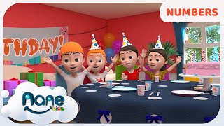 Fun Learning for Kids: Counting in English by Putting Candles on a Birthday Cake!