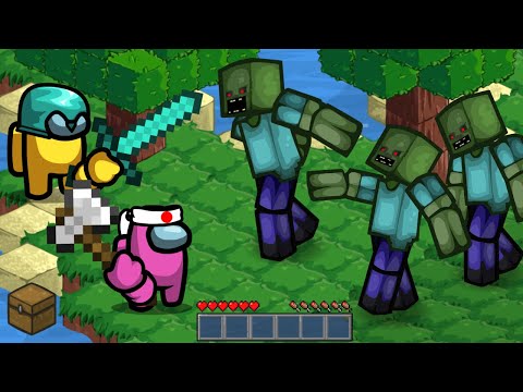 Minecraft vs Among Us Zombie Ep 1 - Animation