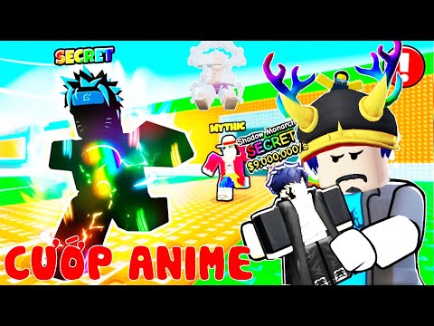 Roblox - CƯỚP ANIME PHIÊN BẢN KHÓ HƠN TÔI TRỘM LUFFY GEAR 5 VÀ SUNG JIN WOO THẦN THOẠI - Steal Anime