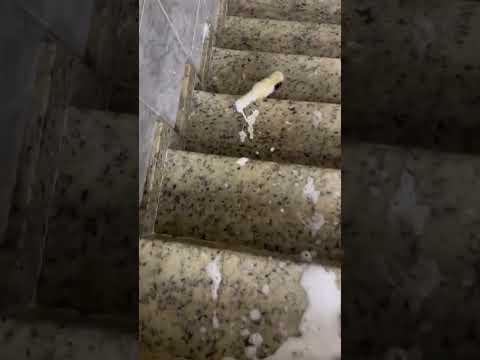 Bottle VS Stairs?? #asmr #satisfying